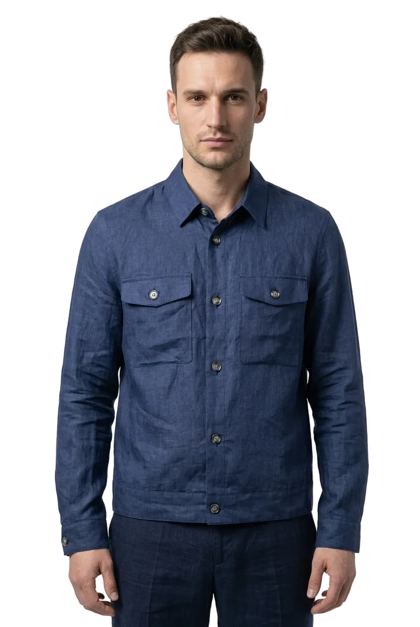 KLASIK 006 The Linen Set — matching linen trousers