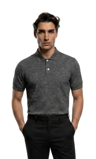 KLASIK 001 The Knitted Polo — styled look