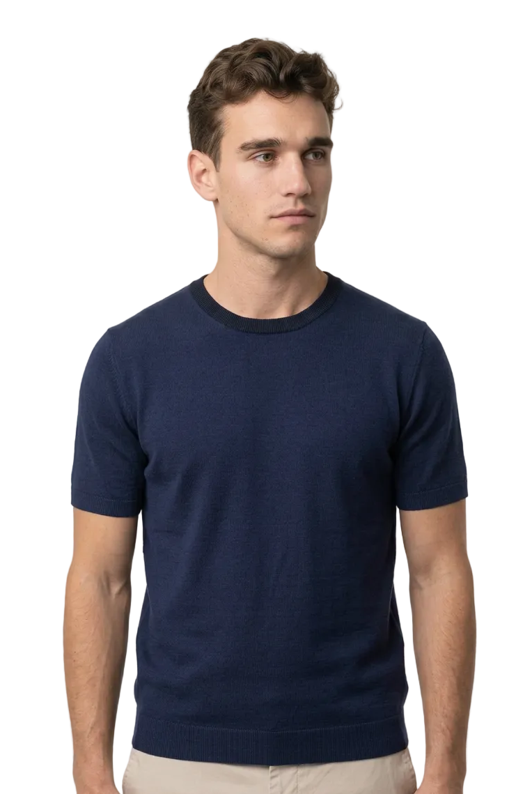 The Linen Crew Neck · N° 004