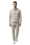 KLASIK 006 The Linen Set — two-piece linen overshirt and matching trousers