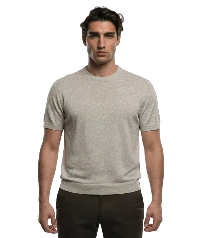 KLASIK 004 The Linen Crew Neck — alternate view